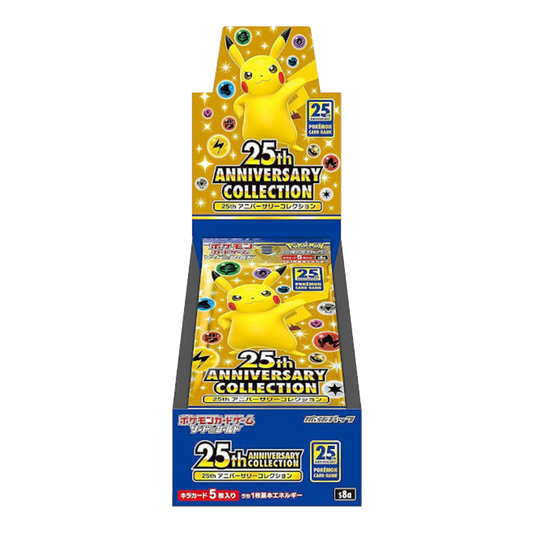 Pokemon 25th Anniversary Collection Japanese Booster Box S8A - PKMN Bill