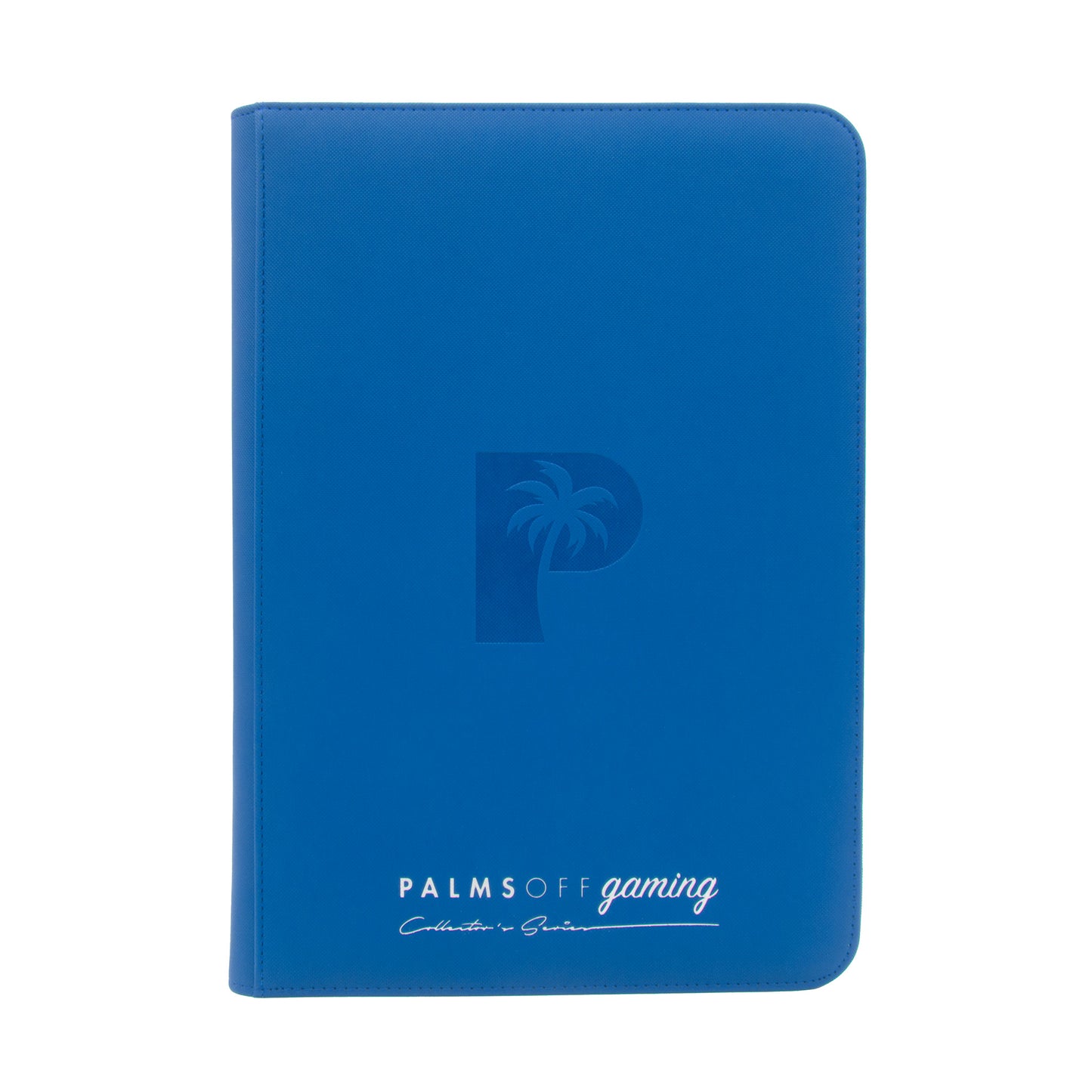 Collector's Series 9 Pocket Zip Trading Card Binder - BLUE | Palms Off Gaming