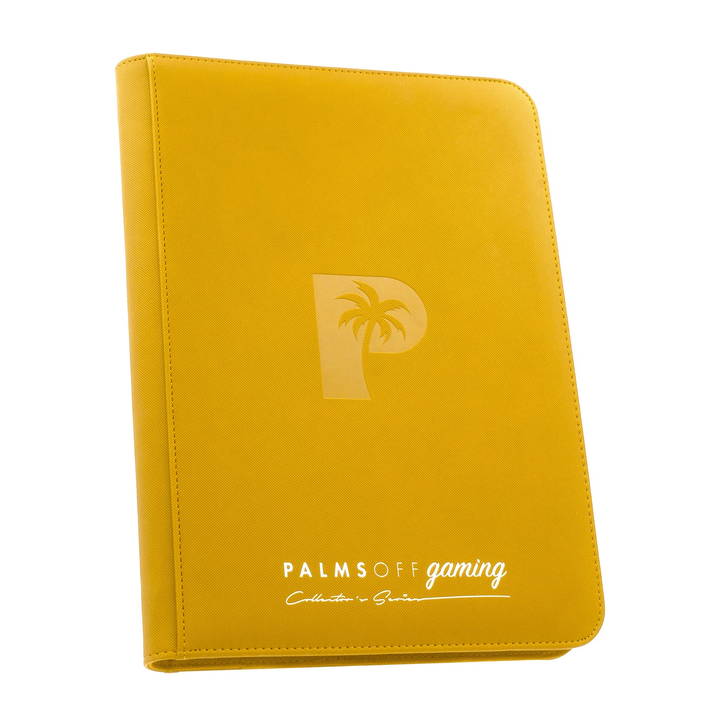 Collector's Series 9 Pocket Zip Trading Card Binder - YELLOW | Palms Off Gaming