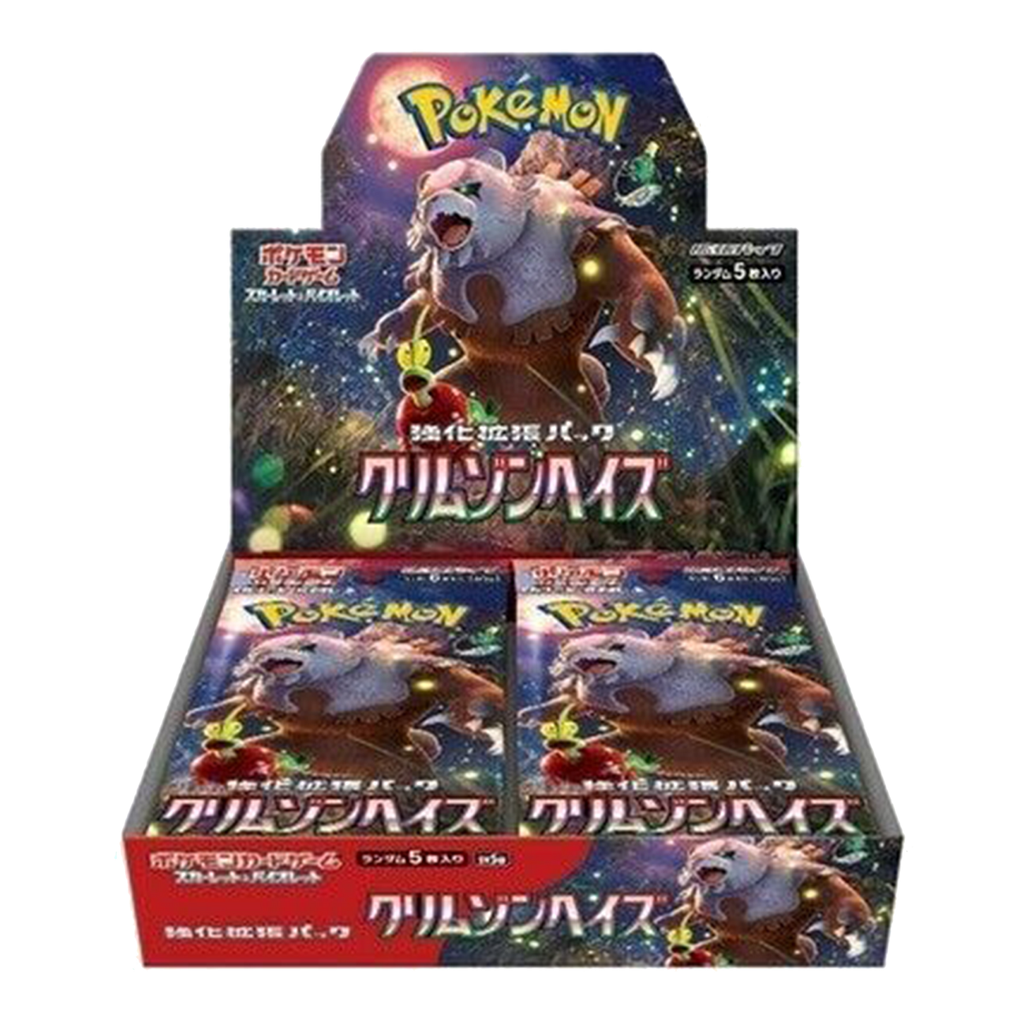 Pokemon Crimson Haze Japanese Booster Box SV5A - PKMN Bill