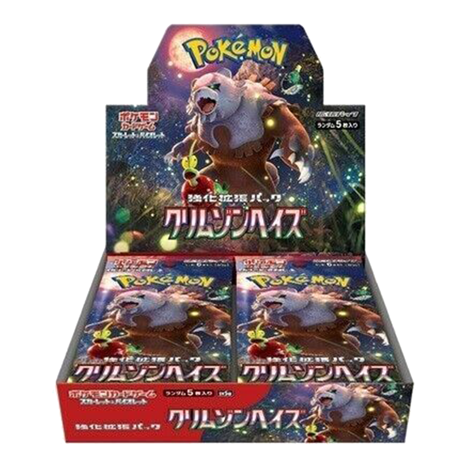 Pokemon Crimson Haze Japanese Booster Box SV5A - PKMN Bill