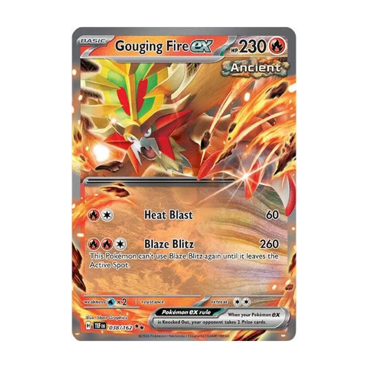 Gouging Fire ex 038/162 Double Rare TEF