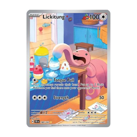 Lickitung 180/162 Illustration Rare TEF