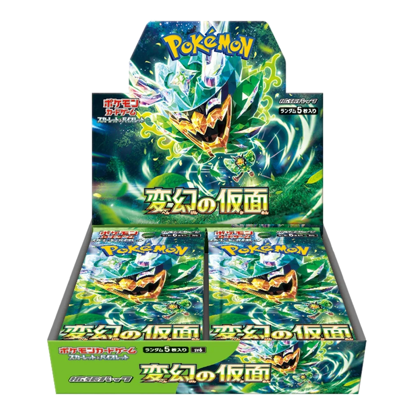 Pokemon Mask of Change Japanese Booster Box SV6 - PKMN Bill