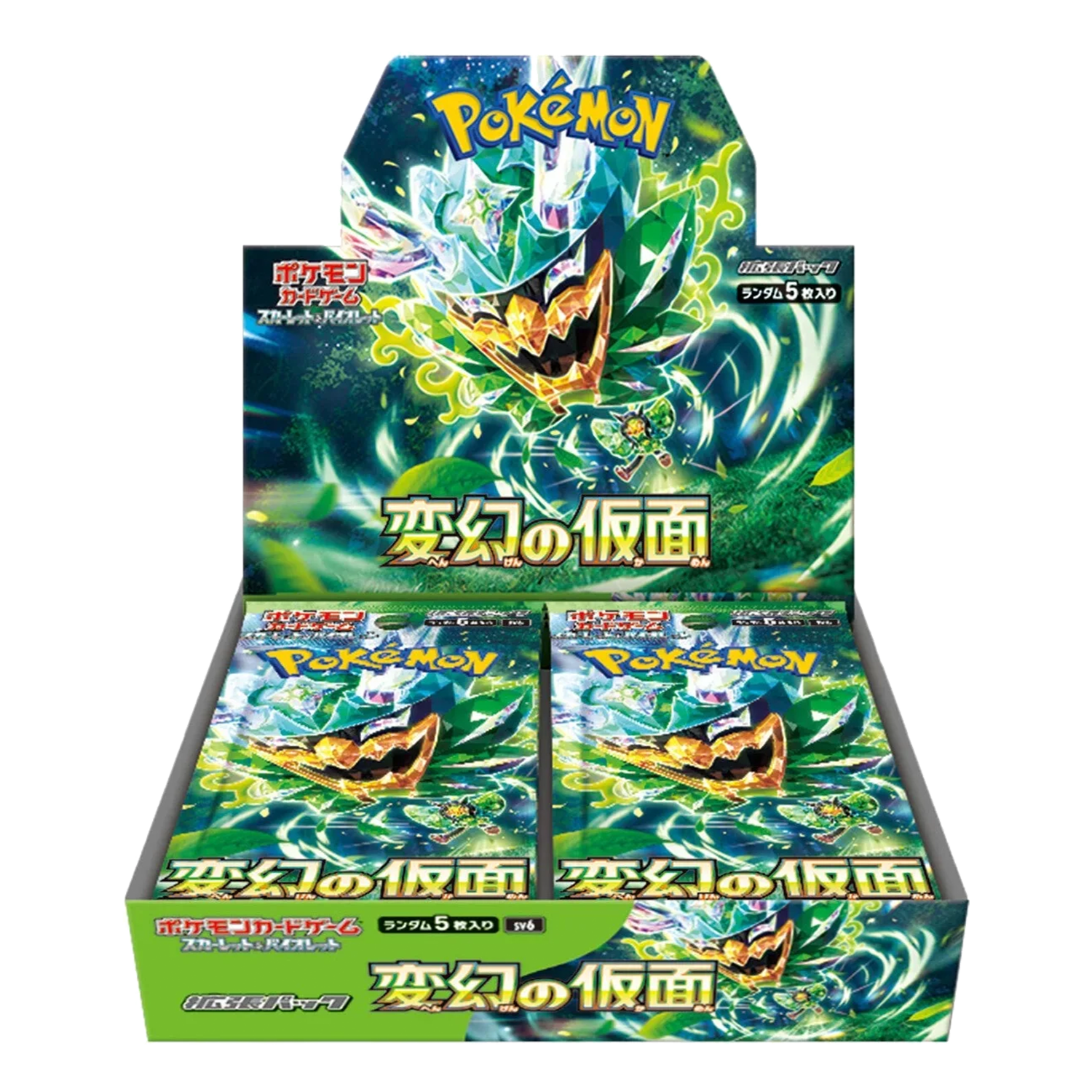 Pokemon Mask of Change Japanese Booster Box SV6 - PKMN Bill