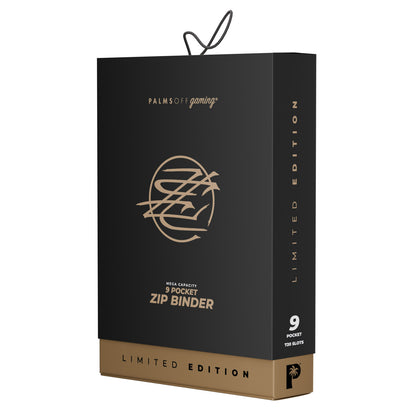 Limited Edition MEGA Capacity 9 Pocket Zip Binder | Palms Off Gaming