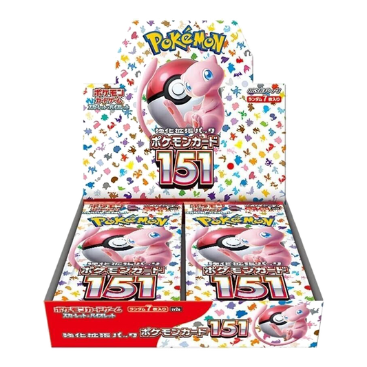 Pokemon 151 Japanese Booster Box SV2A - PKMN Bill