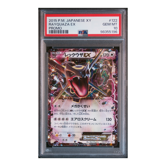 Week 7 - Rayquaza ex PSA 10 | 122/XY-P | Promo