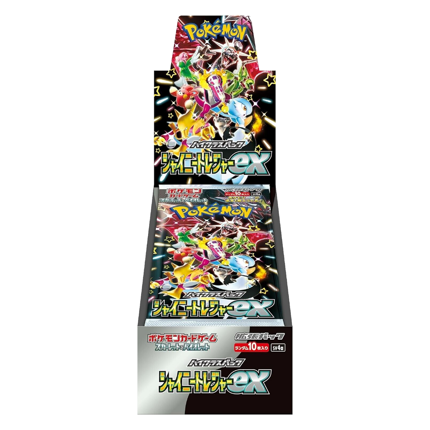 Pokemon Shiny Treasure ex Japanese Booster Box SV4A - PKMN Bill