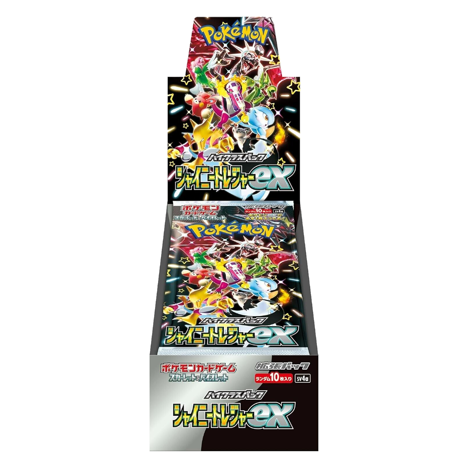 Pokemon Shiny Treasure ex Japanese Booster Box SV4A - PKMN Bill