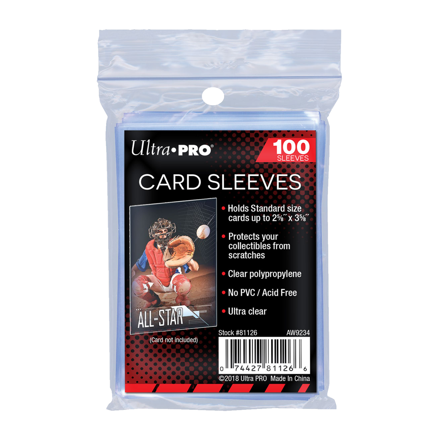 Ultra PRO Card Sleeves 100 Pack - PKMN Bill