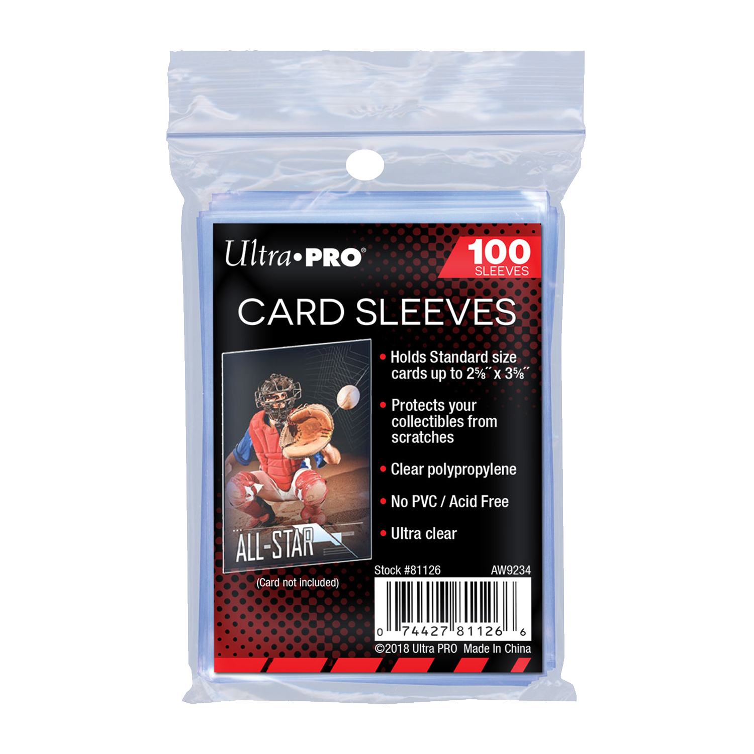 Ultra PRO Card Sleeves 100 Pack - PKMN Bill