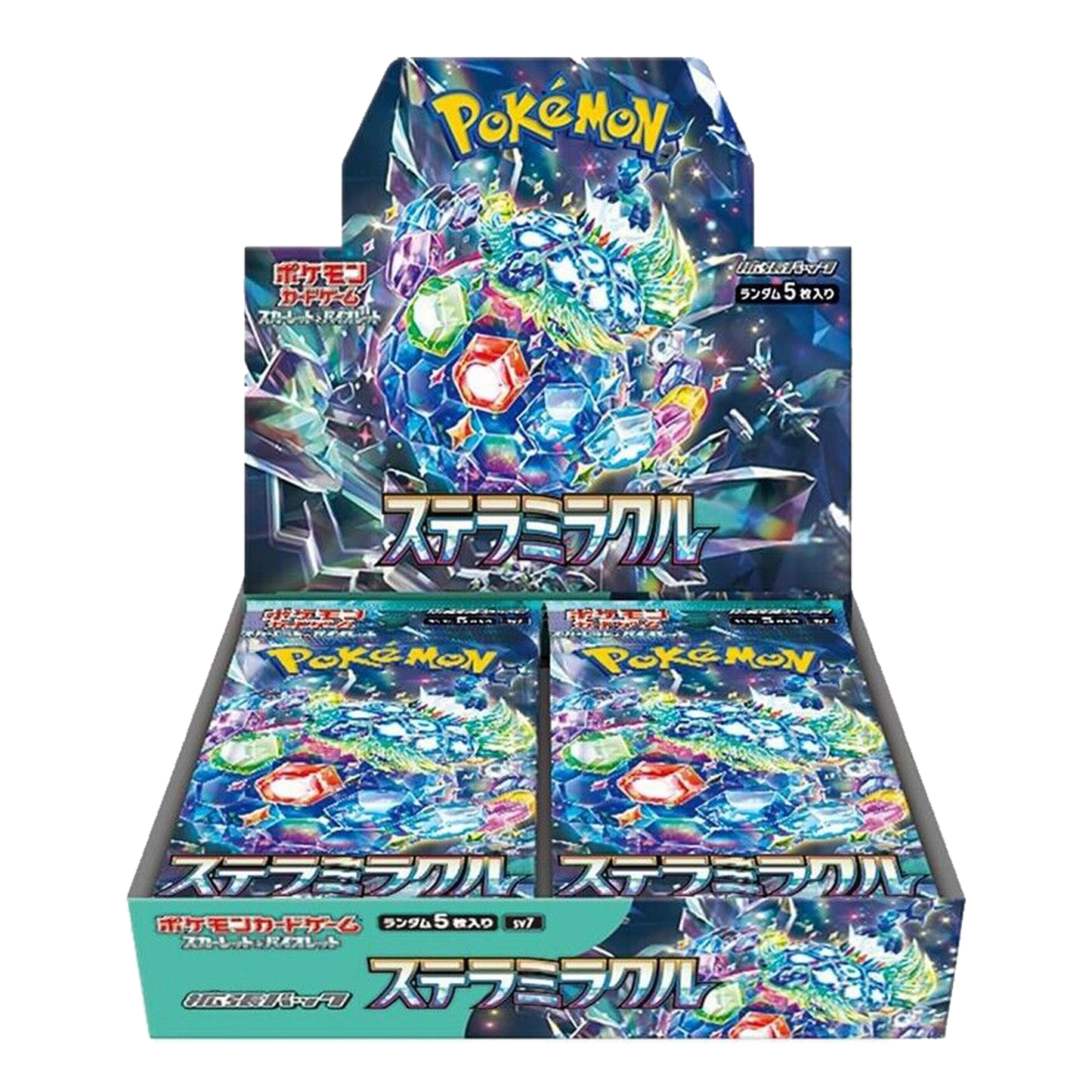 Pokemon Stellar Miracle Japanese Booster Box SV7 - PKMN Bill