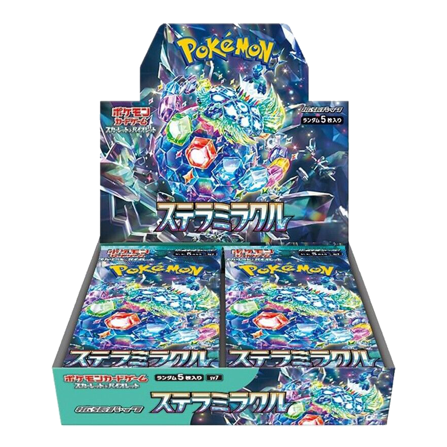 Pokemon Stellar Miracle Japanese Booster Box SV7 - PKMN Bill