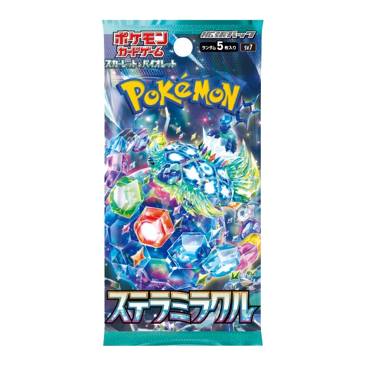 Pokemon Stellar Miracle Japanese Booster Pack SV7 - PKMN Bill