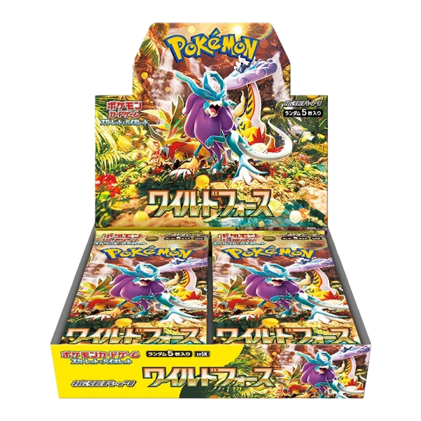 Pokemon Wild Force Japanese Booster Box SV5K - PKMN Bill