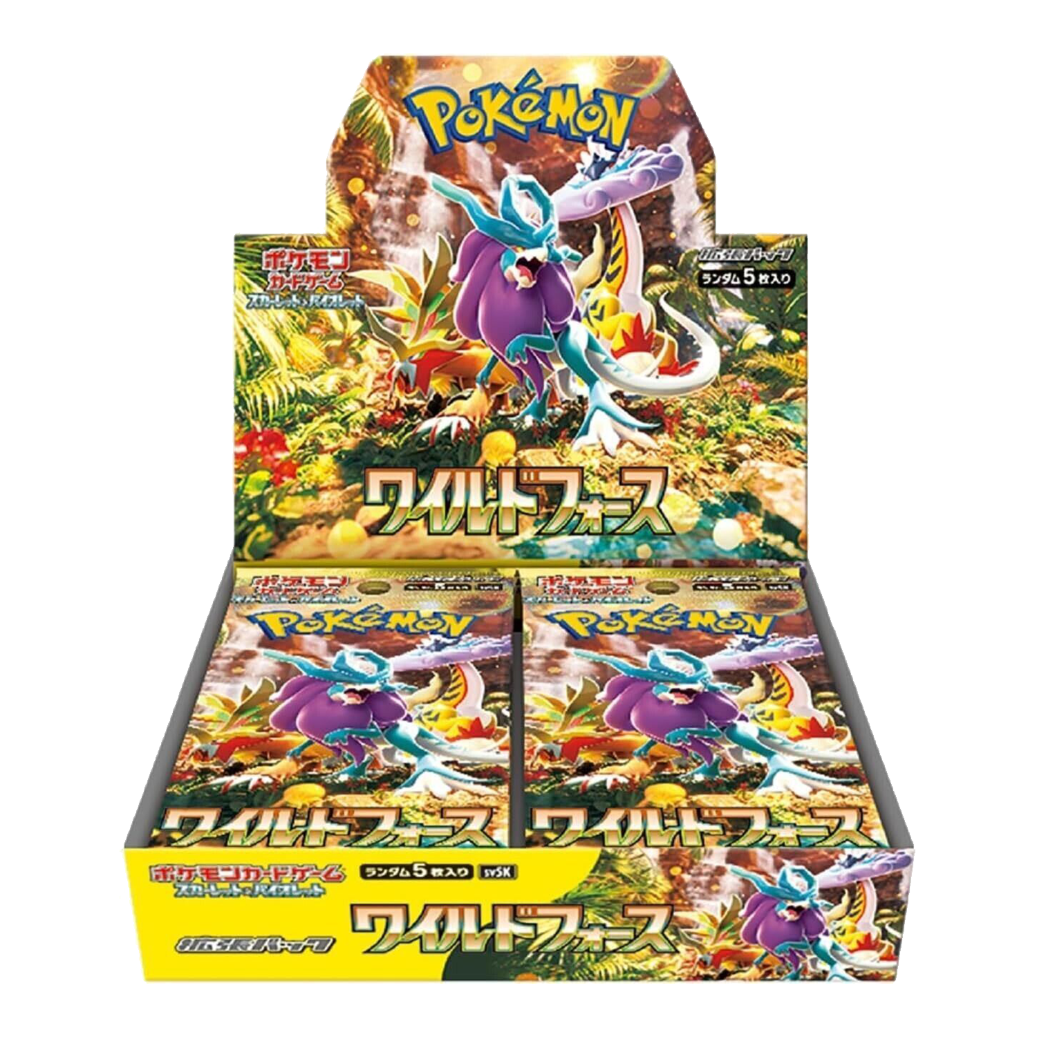 Pokemon Wild Force Japanese Booster Box SV5K - PKMN Bill