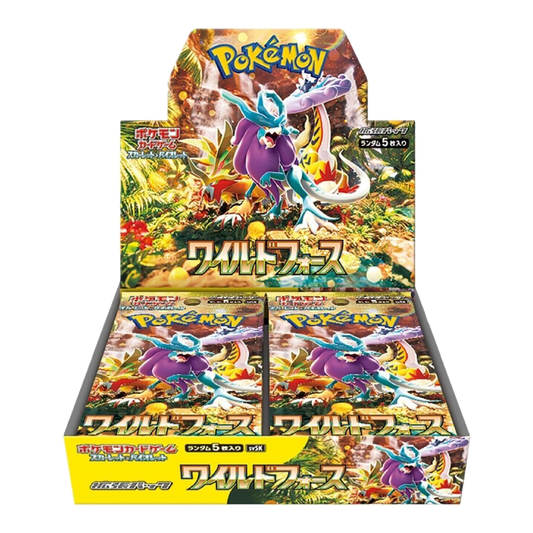 Pokemon Wild Force Japanese Booster Box SV5K - PKMN Bill